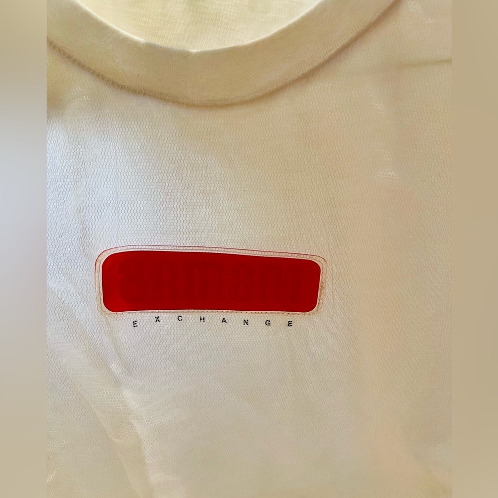 Adorable two-layered t-shirt Armani Exchange S